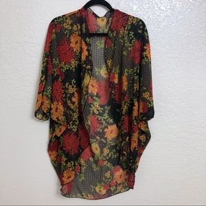 Poetry Floral Kimono